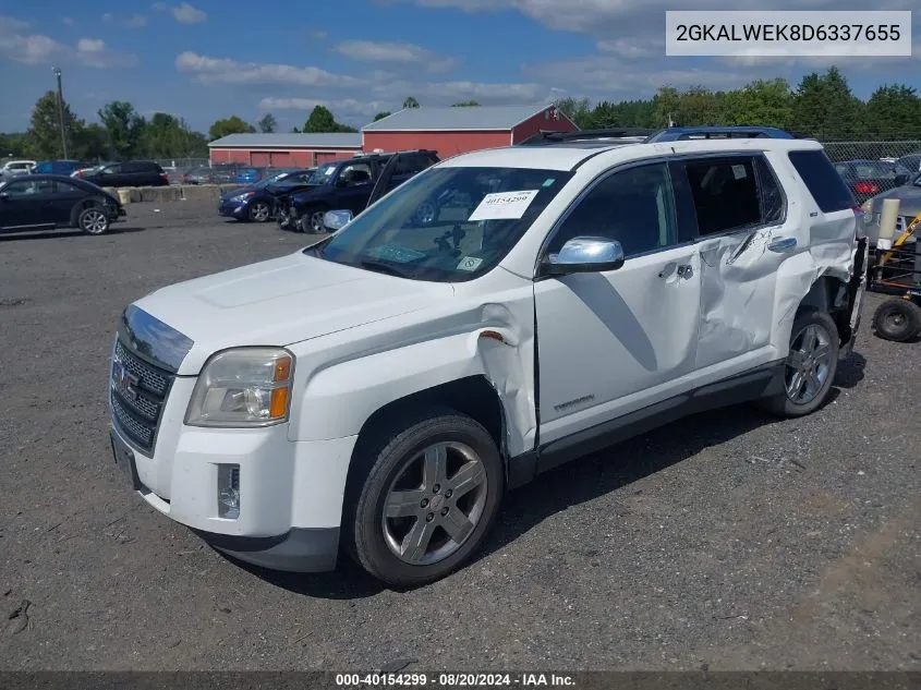 2013 GMC Terrain Slt-2 VIN: 2GKALWEK8D6337655 Lot: 40154299