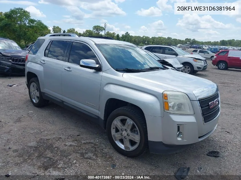 2013 GMC Terrain Slt-2 VIN: 2GKFLWE31D6381964 Lot: 40173867