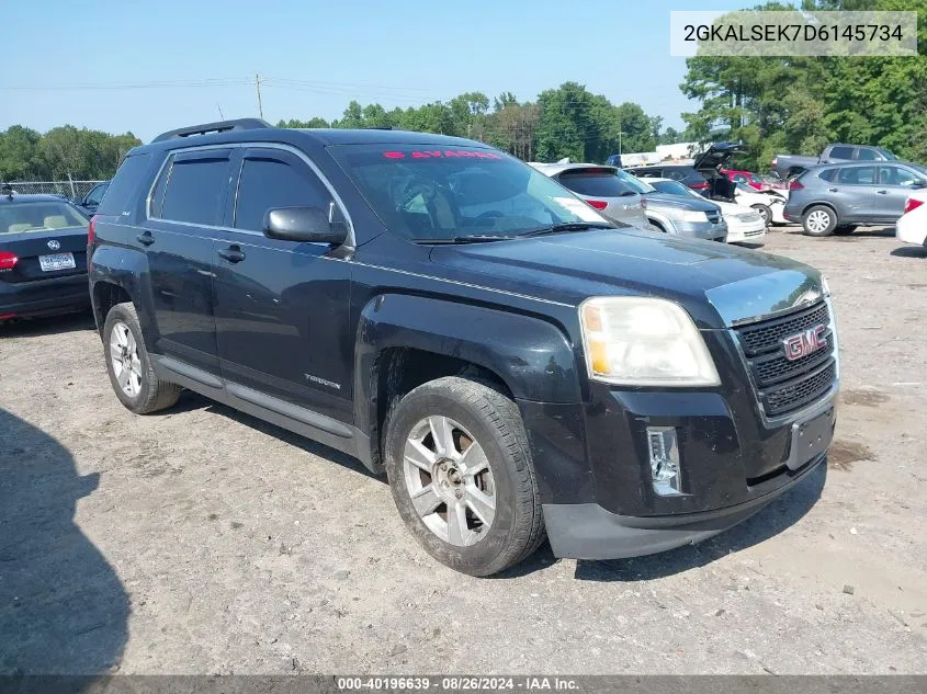 2013 GMC Terrain Sle-2 VIN: 2GKALSEK7D6145734 Lot: 40196639