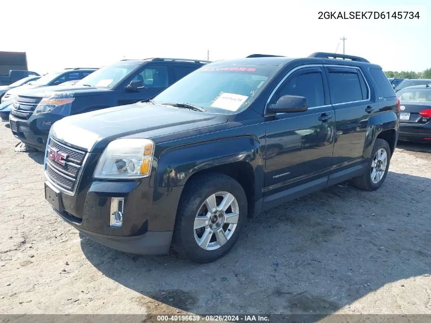 2013 GMC Terrain Sle-2 VIN: 2GKALSEK7D6145734 Lot: 40196639