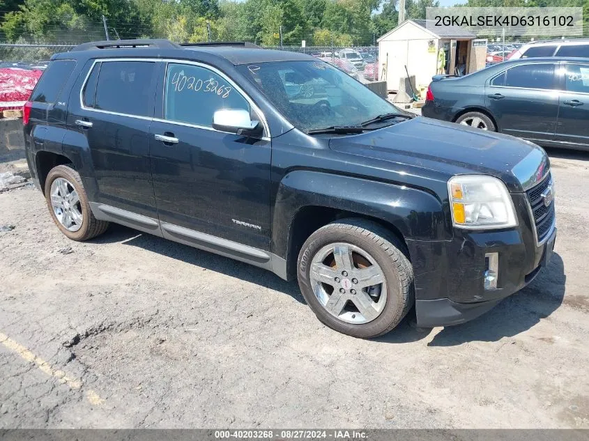 2GKALSEK4D6316102 2013 GMC Terrain Sle-2