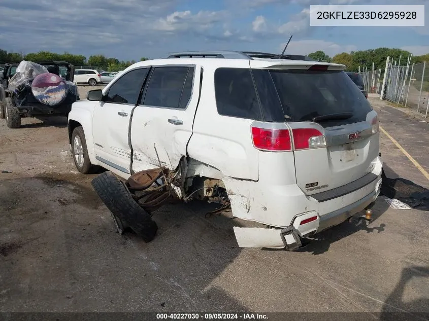 2GKFLZE33D6295928 2013 GMC Terrain Denali