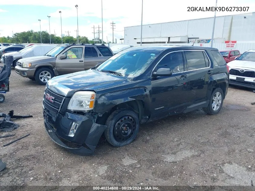 2013 GMC Terrain Sle-1 VIN: 2GKALMEK9D6273307 Lot: 40234608