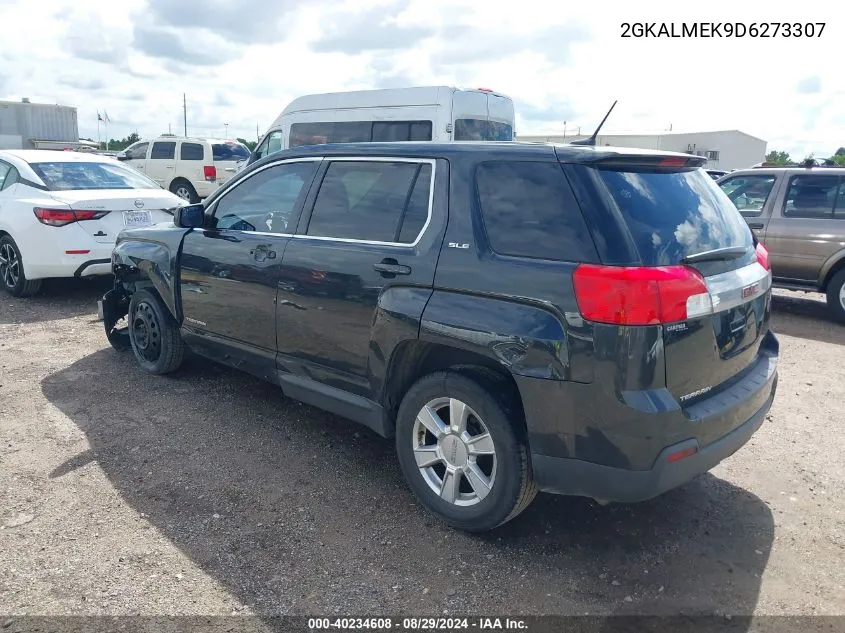 2013 GMC Terrain Sle-1 VIN: 2GKALMEK9D6273307 Lot: 40234608