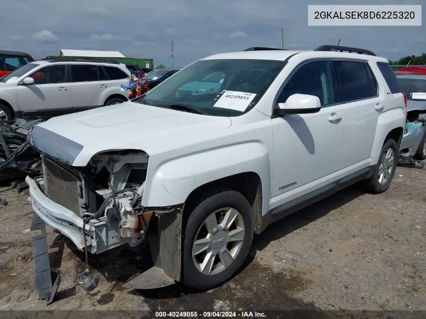 2013 GMC Terrain Sle VIN: 2GKALSEK8D6225320 Lot: 40249055