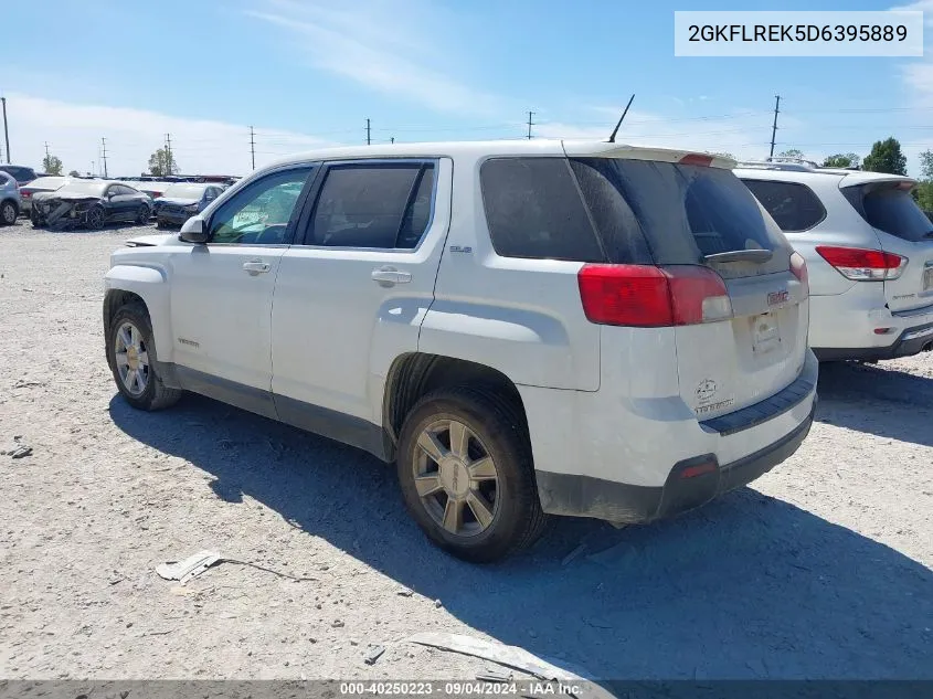 2013 GMC Terrain Sle VIN: 2GKFLREK5D6395889 Lot: 40250223