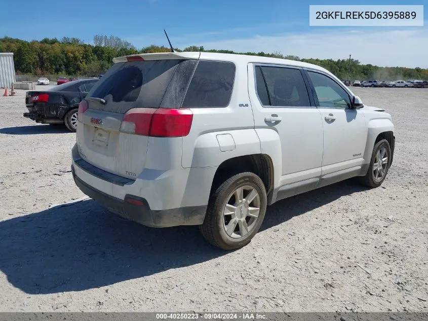 2013 GMC Terrain Sle VIN: 2GKFLREK5D6395889 Lot: 40250223