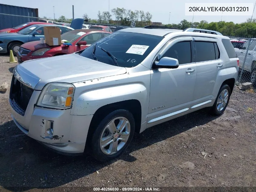 2GKALYEK4D6312201 2013 GMC Terrain Denali