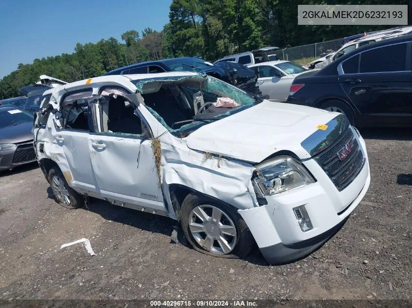 2013 GMC Terrain Sle VIN: 2GKALMEK2D6232193 Lot: 40296715