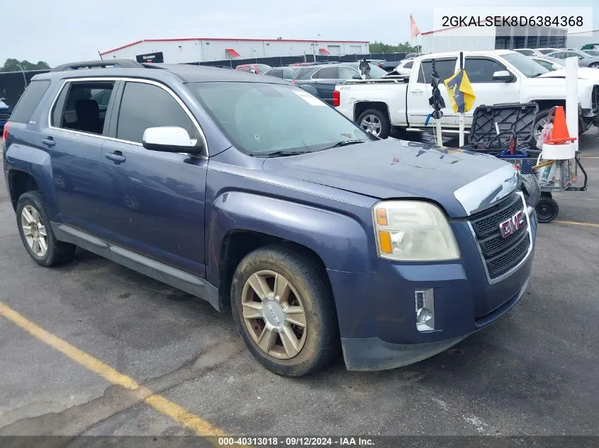 2013 GMC Terrain Sle VIN: 2GKALSEK8D6384368 Lot: 40313018