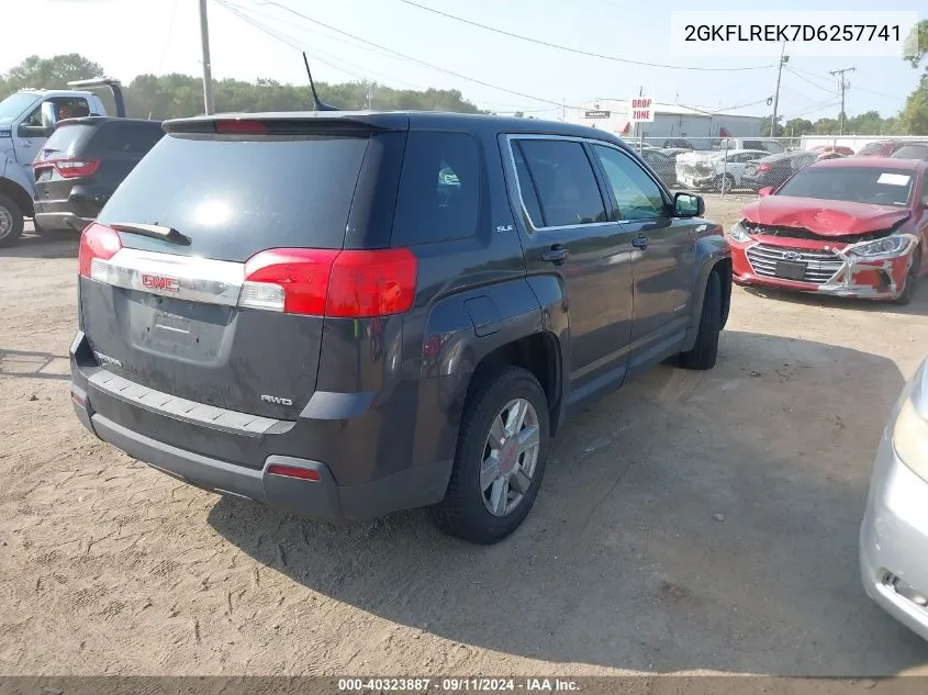 2GKFLREK7D6257741 2013 GMC Terrain Sle-1