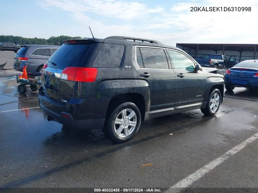 2013 GMC Terrain Sle-2 VIN: 2GKALSEK1D6310998 Lot: 40332455