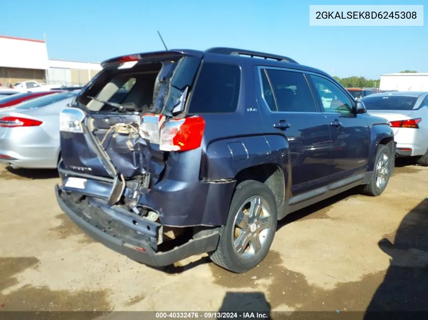 2013 GMC Terrain Sle VIN: 2GKALSEK8D6245308 Lot: 40332476