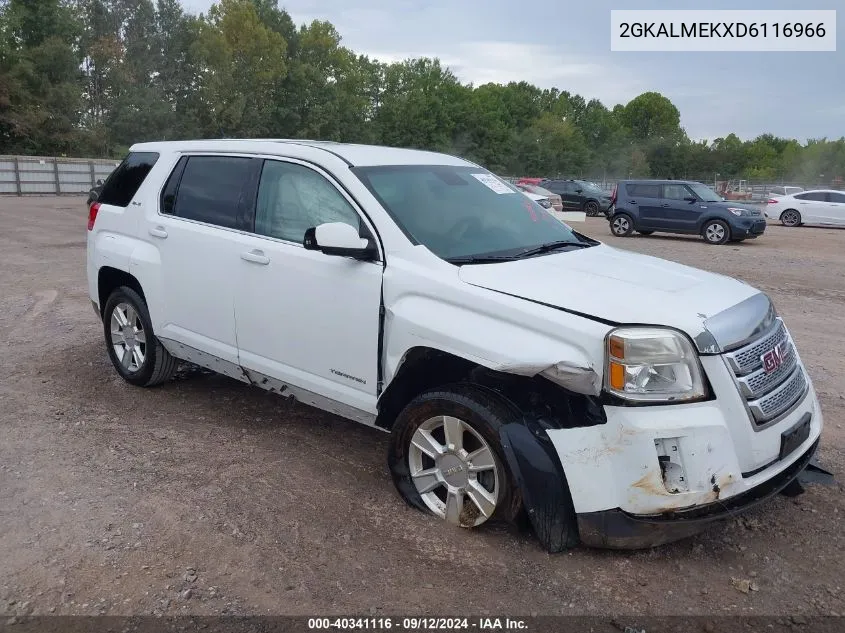 2013 GMC Terrain Sle-1 VIN: 2GKALMEKXD6116966 Lot: 40341116