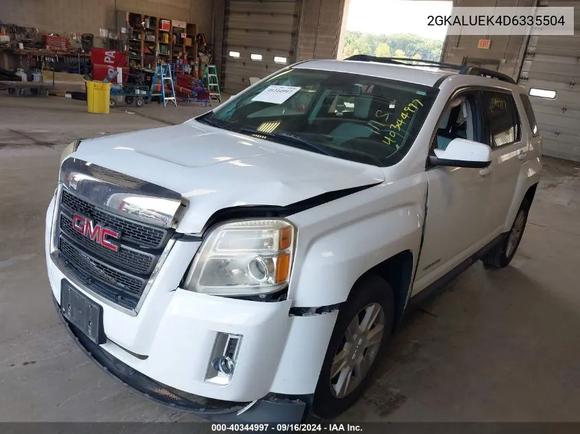 2013 GMC Terrain Slt-1 VIN: 2GKALUEK4D6335504 Lot: 40344997