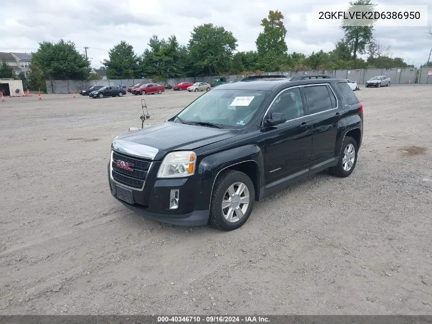 2013 GMC Terrain Slt-1 VIN: 2GKFLVEK2D6386950 Lot: 40346710