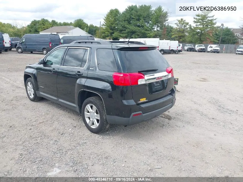 2013 GMC Terrain Slt-1 VIN: 2GKFLVEK2D6386950 Lot: 40346710