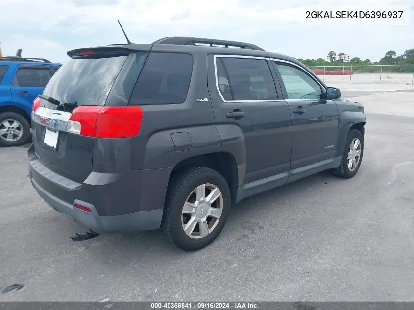 2013 GMC Terrain Sle-2 VIN: 2GKALSEK4D6396937 Lot: 40358841