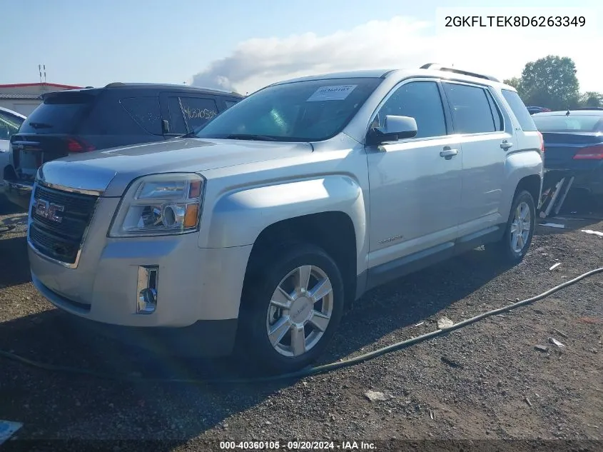 2013 GMC Terrain Sle-2 VIN: 2GKFLTEK8D6263349 Lot: 40360105