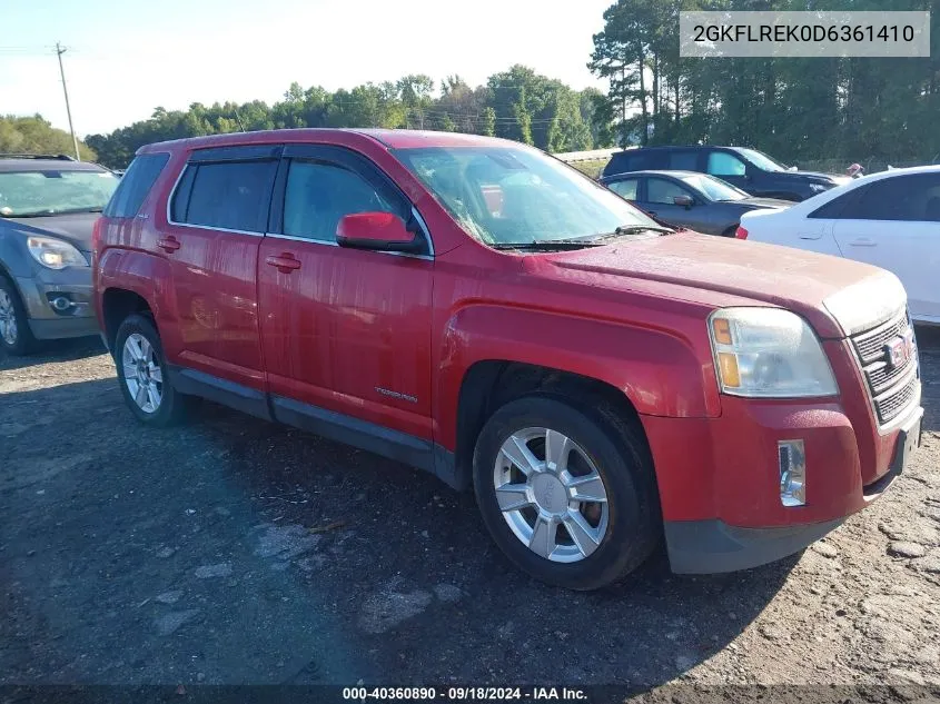 2013 GMC Terrain Sle-1 VIN: 2GKFLREK0D6361410 Lot: 40360890