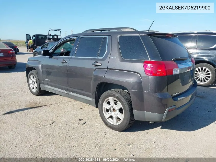 2013 GMC Terrain Sle-2 VIN: 2GKALSEK7D6219900 Lot: 40384153