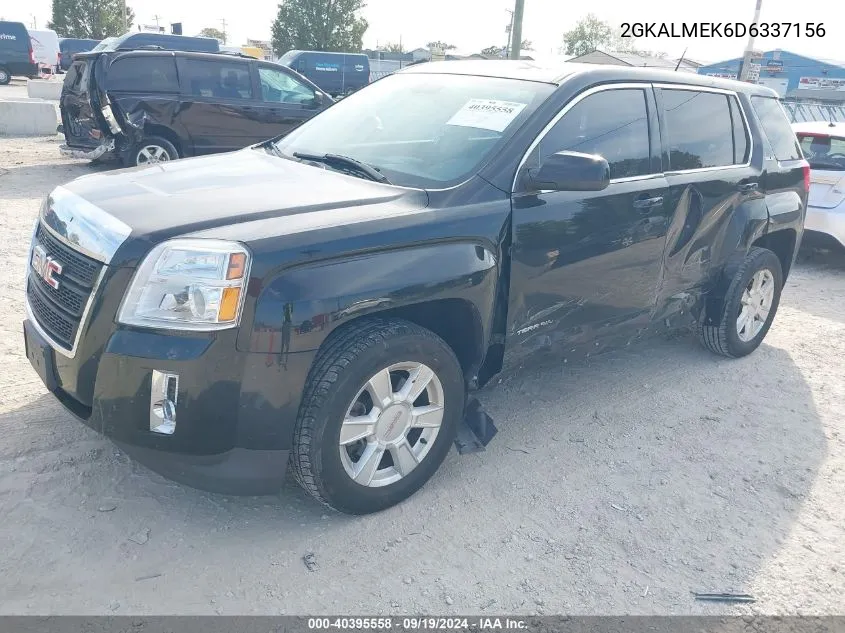 2013 GMC Terrain Sle-1 VIN: 2GKALMEK6D6337156 Lot: 40395558