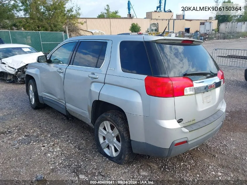 2013 GMC Terrain Sle VIN: 2GKALMEK9D6150364 Lot: 40409641