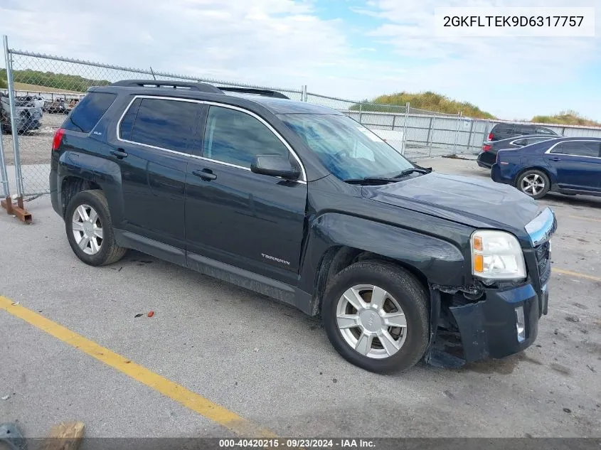 2013 GMC Terrain Sle-2 VIN: 2GKFLTEK9D6317757 Lot: 40420215