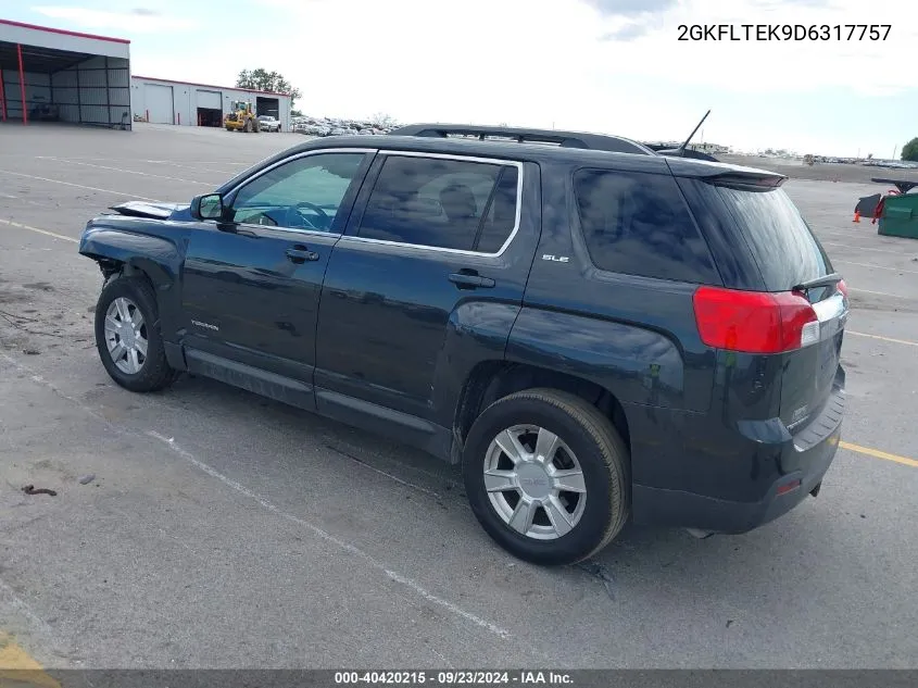 2013 GMC Terrain Sle-2 VIN: 2GKFLTEK9D6317757 Lot: 40420215