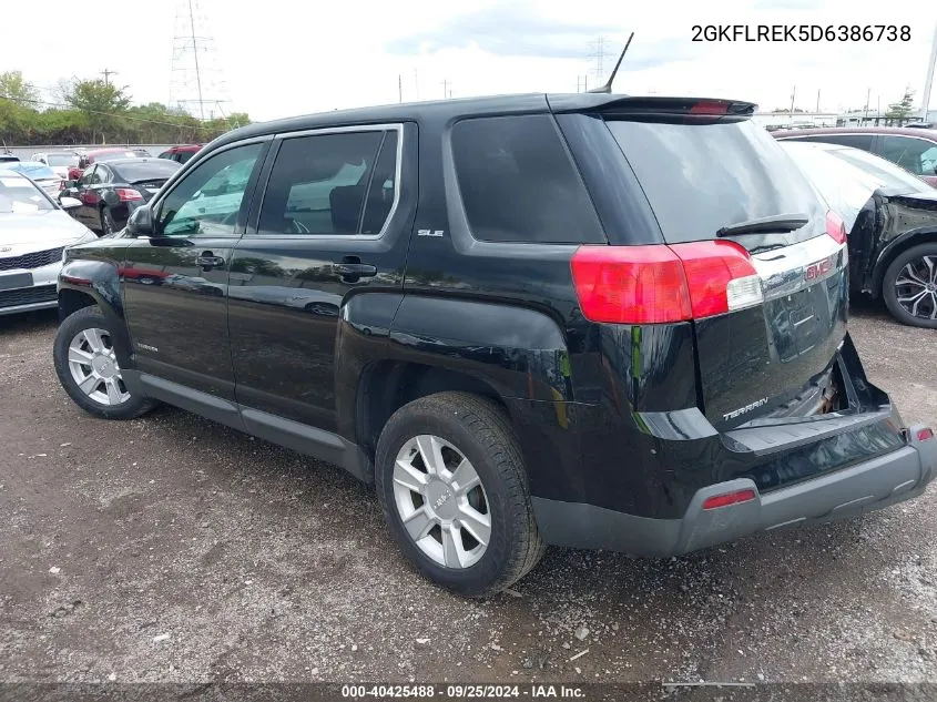 2GKFLREK5D6386738 2013 GMC Terrain Sle-1