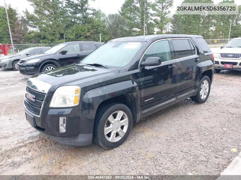 2013 GMC Terrain Sle-1 VIN: 2GKALMEK5D6356720 Lot: 40447263