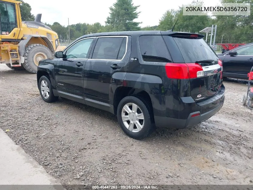 2013 GMC Terrain Sle-1 VIN: 2GKALMEK5D6356720 Lot: 40447263