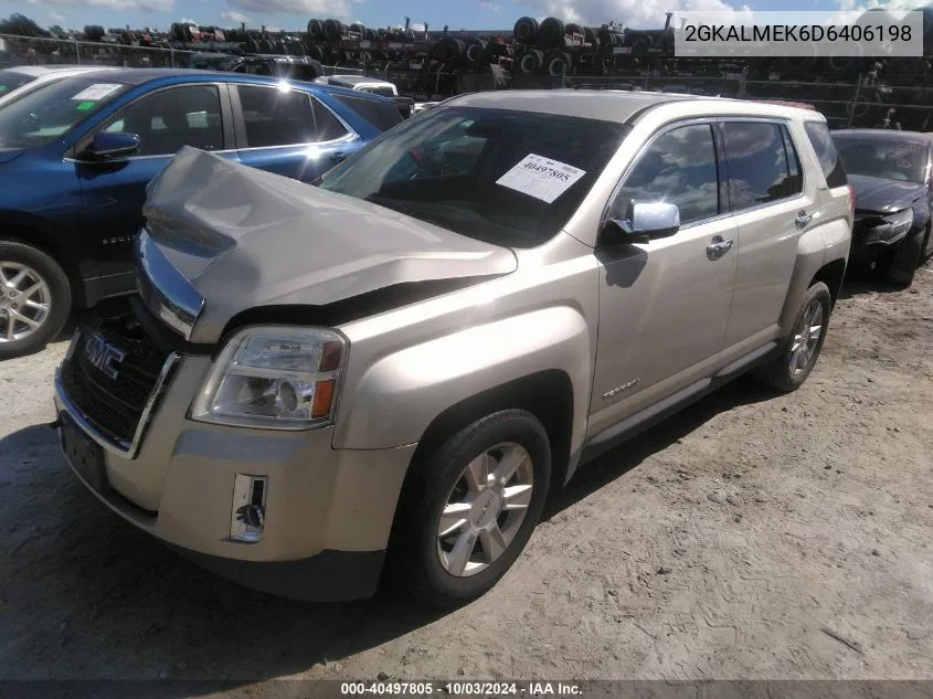 2013 GMC Terrain Sle-1 VIN: 2GKALMEK6D6406198 Lot: 40497805