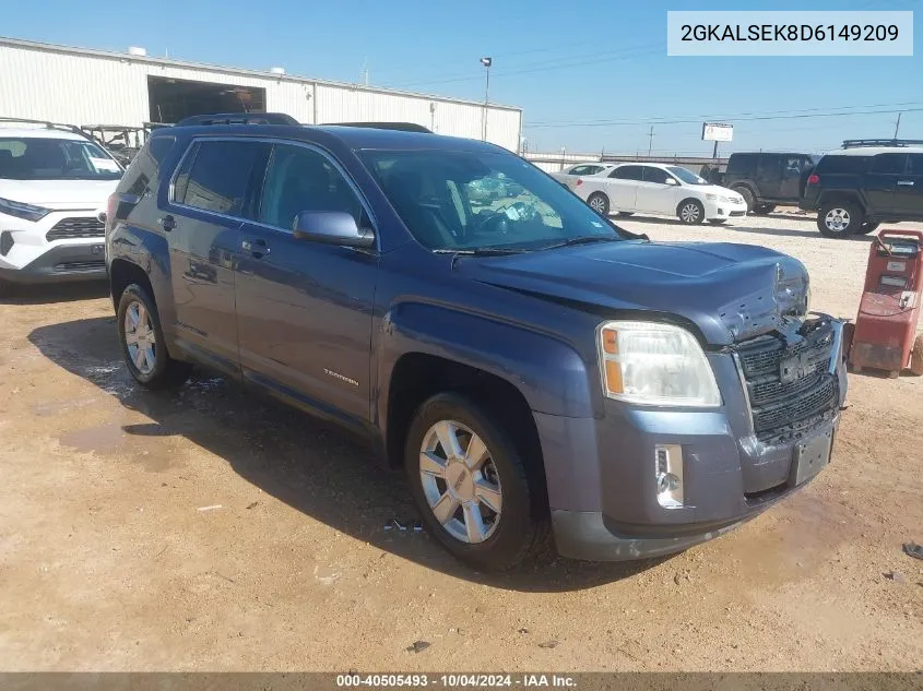 2013 GMC Terrain Sle-2 VIN: 2GKALSEK8D6149209 Lot: 40505493