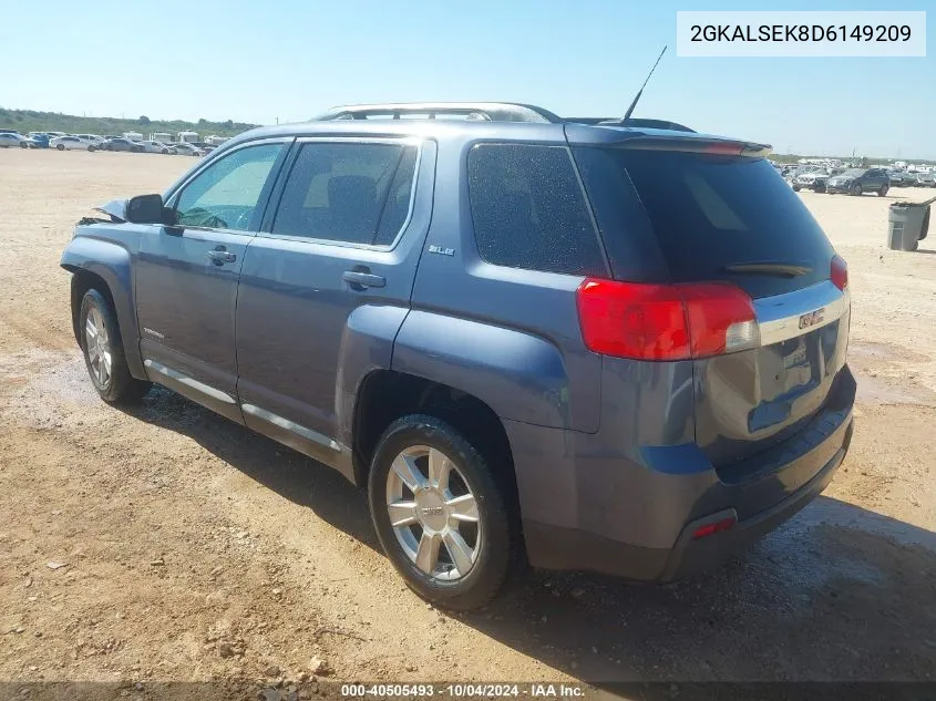 2013 GMC Terrain Sle-2 VIN: 2GKALSEK8D6149209 Lot: 40505493