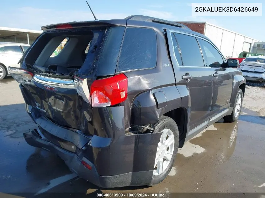 2013 GMC Terrain Slt-1 VIN: 2GKALUEK3D6426649 Lot: 40513909