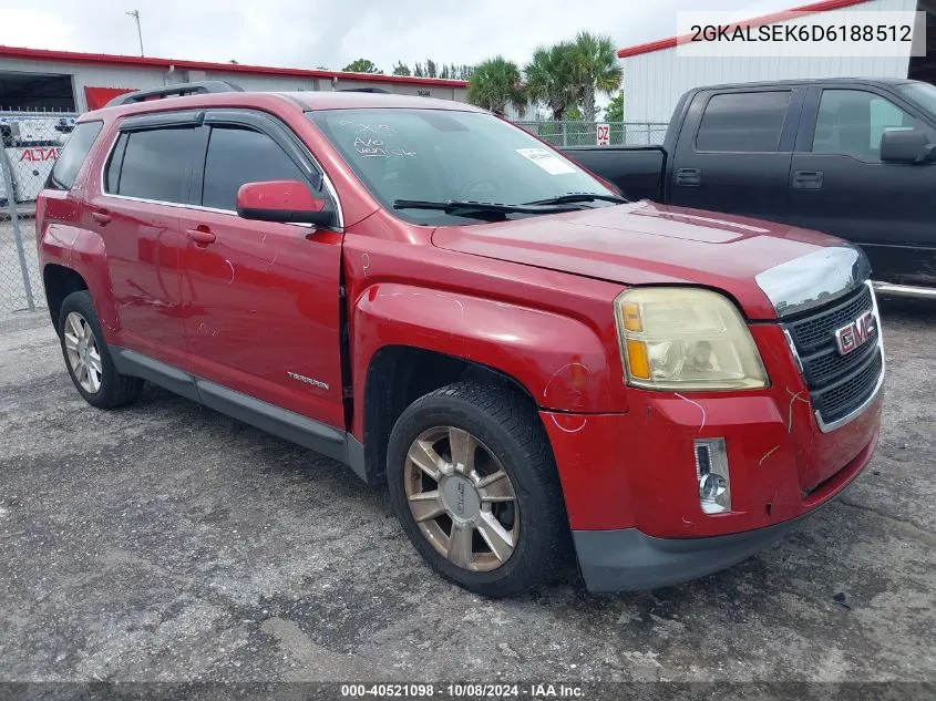 2013 GMC Terrain Sle-2 VIN: 2GKALSEK6D6188512 Lot: 40521098