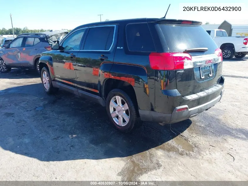 2013 GMC Terrain Sle-1 VIN: 2GKFLREK0D6432900 Lot: 40530907