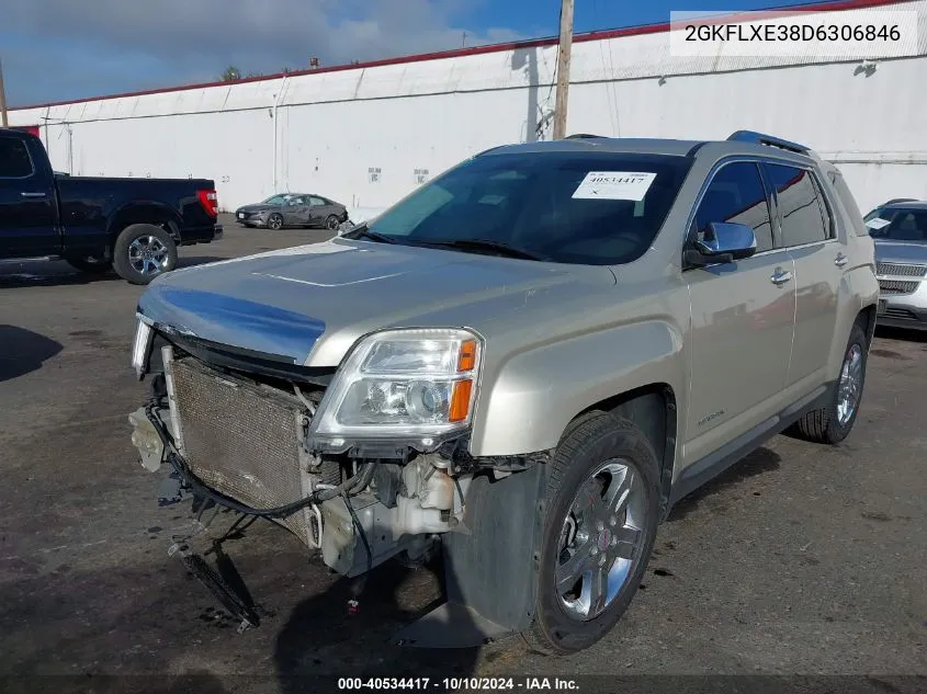 2013 GMC Terrain Slt VIN: 2GKFLXE38D6306846 Lot: 40534417