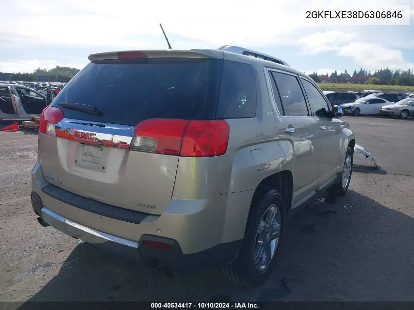 2013 GMC Terrain Slt VIN: 2GKFLXE38D6306846 Lot: 40534417