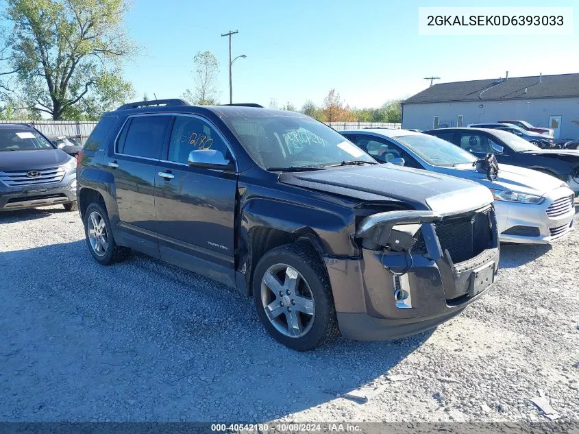 2013 GMC Terrain Sle VIN: 2GKALSEK0D6393033 Lot: 40542180