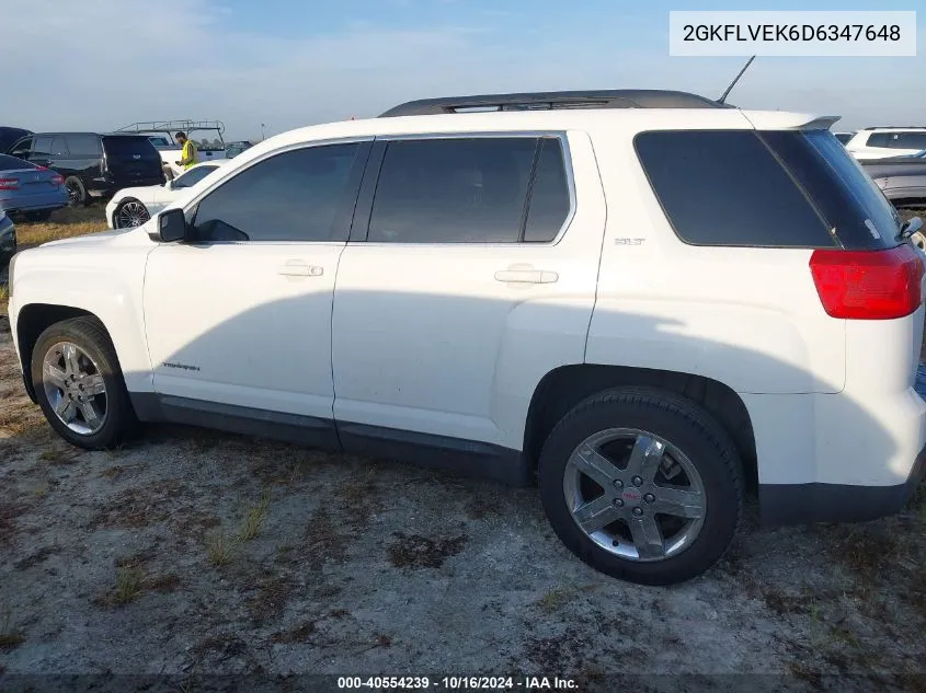 2013 GMC Terrain Slt-1 VIN: 2GKFLVEK6D6347648 Lot: 40554239