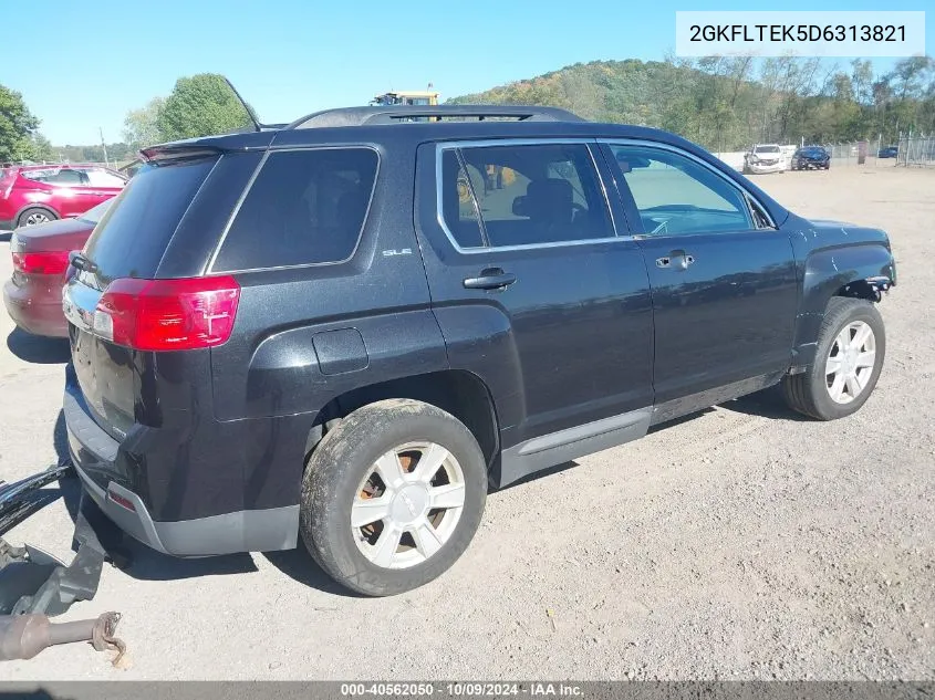 2013 GMC Terrain Sle-2 VIN: 2GKFLTEK5D6313821 Lot: 40562050