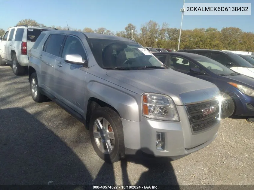 2013 GMC Terrain Sle-1 VIN: 2GKALMEK6D6138432 Lot: 40574527