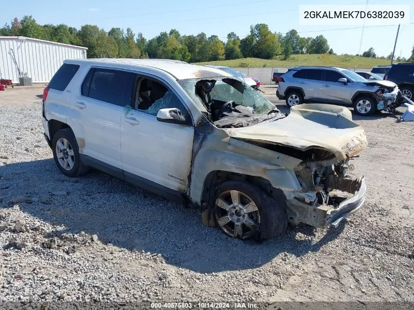 2013 GMC Terrain Sle-1 VIN: 2GKALMEK7D6382039 Lot: 40575803