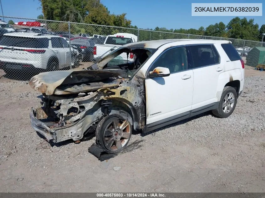 2013 GMC Terrain Sle-1 VIN: 2GKALMEK7D6382039 Lot: 40575803