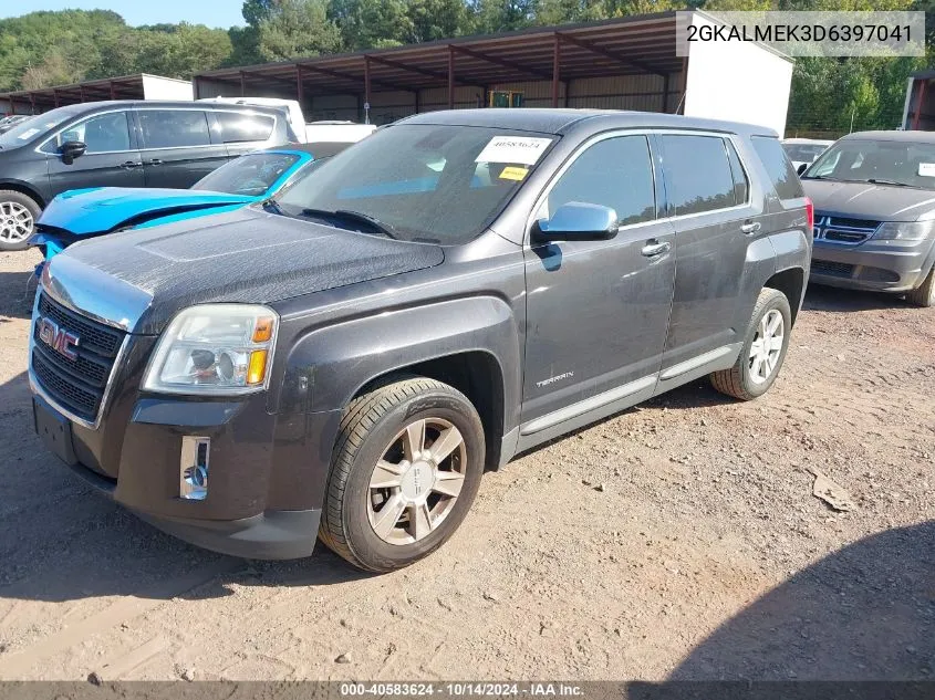 2013 GMC Terrain Sle-1 VIN: 2GKALMEK3D6397041 Lot: 40583624