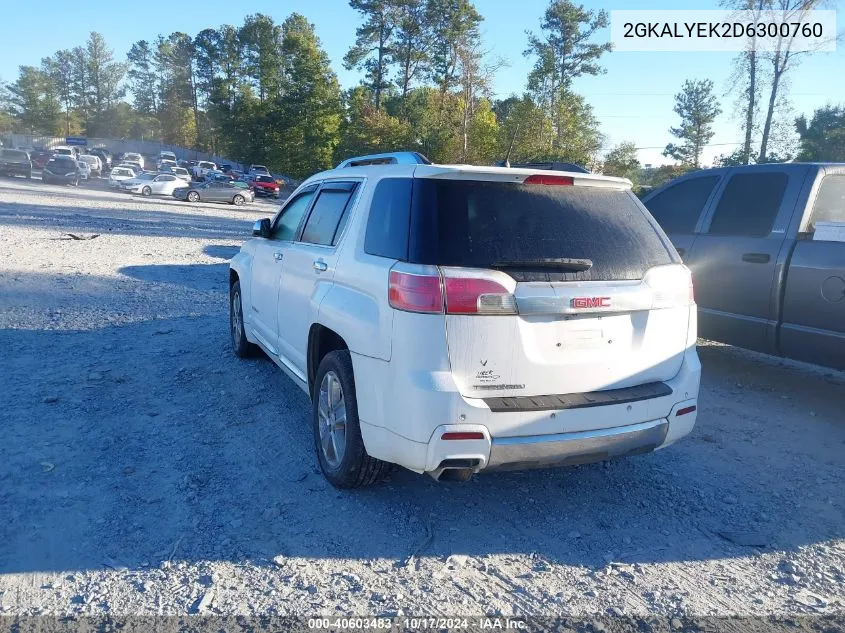 2GKALYEK2D6300760 2013 GMC Terrain Denali