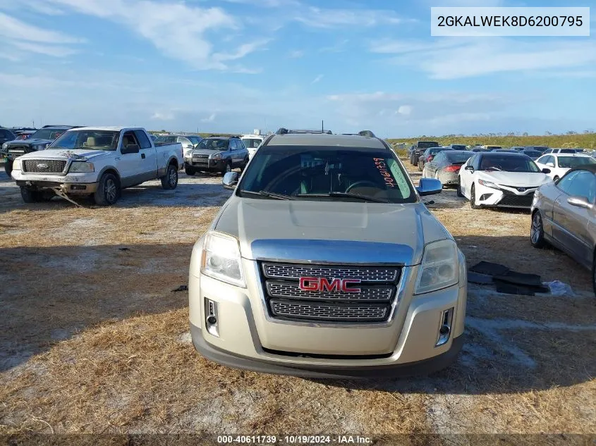 2013 GMC Terrain Slt-2 VIN: 2GKALWEK8D6200795 Lot: 40611739