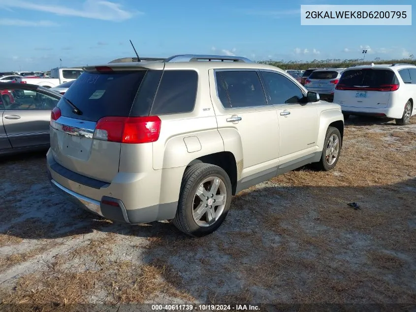 2013 GMC Terrain Slt-2 VIN: 2GKALWEK8D6200795 Lot: 40611739